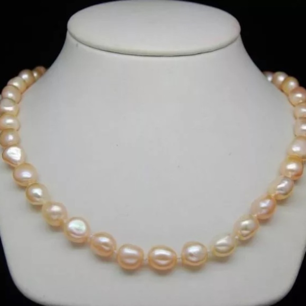 NEW STOCK Baroque Hand KnottedPearl Necklace